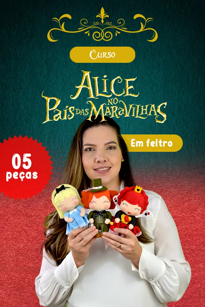 Curso - ALICE NO PAÍS DAS MARAVILHAS